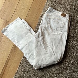 American eagle white jeans